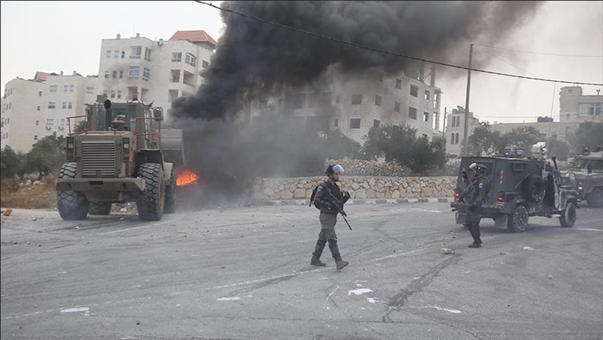 إصابة فلسطينيين خلال مواجهات مع الجيش الإسرائيلي في الضفة
